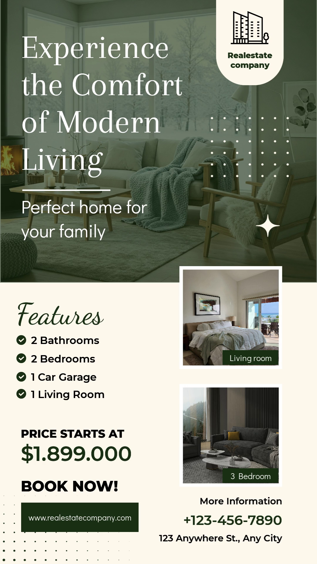 Comfortable Modern Family Living thumbnail