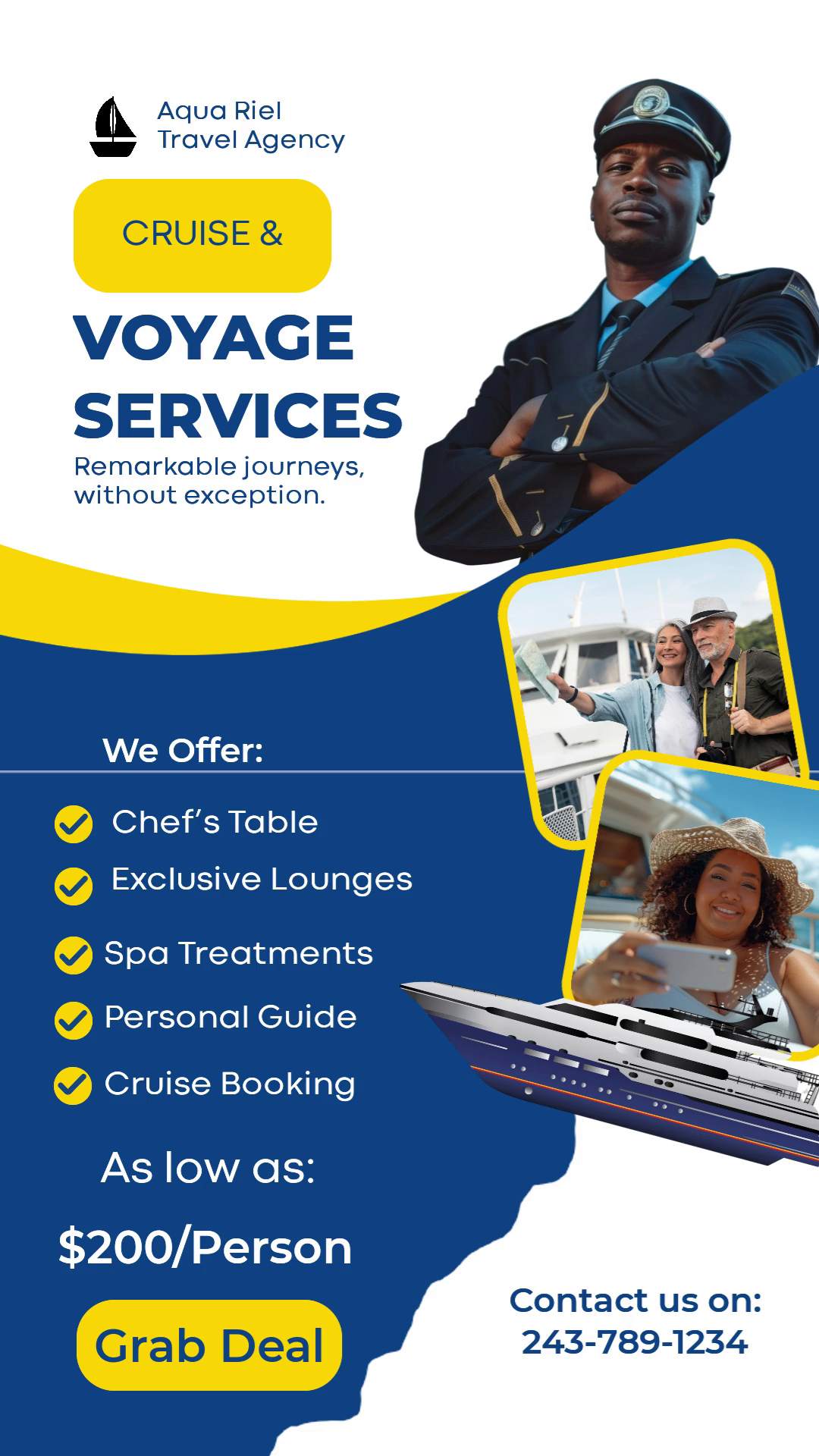 Dynamic Wave Business Offer & Services Flyer Template thumbnail