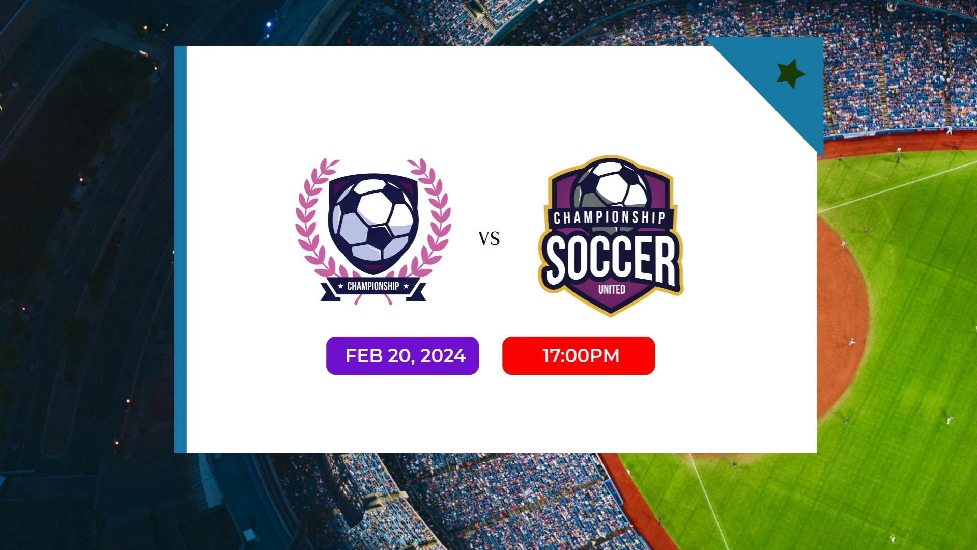 Event Announcement Template - Promote Your Sports Match thumbnail
