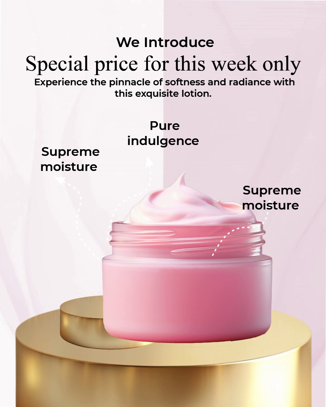 Luxe Weekly Offer Announcement Template thumbnail