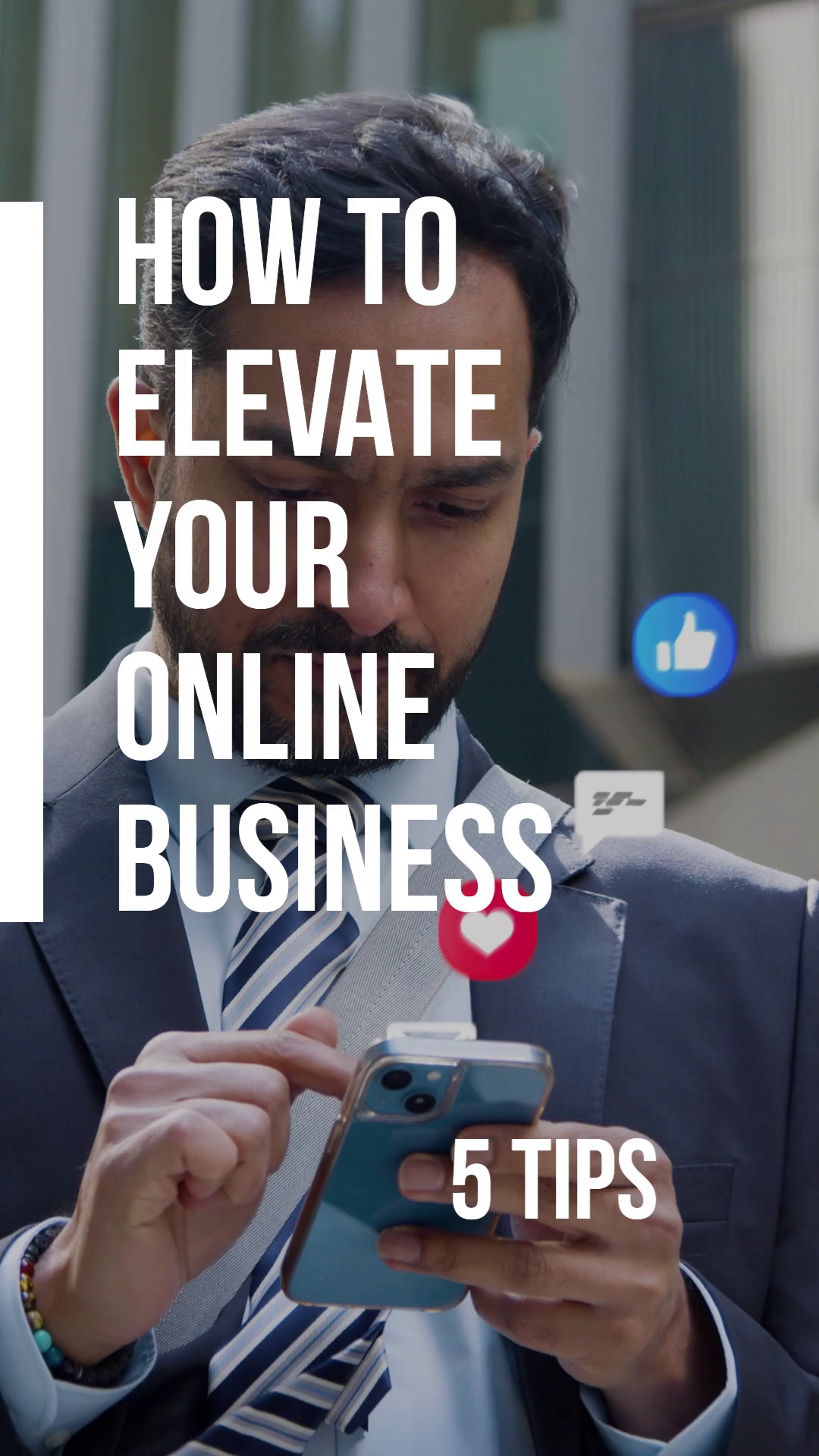 Modern Business Tips & Offers Social Post Template thumbnail