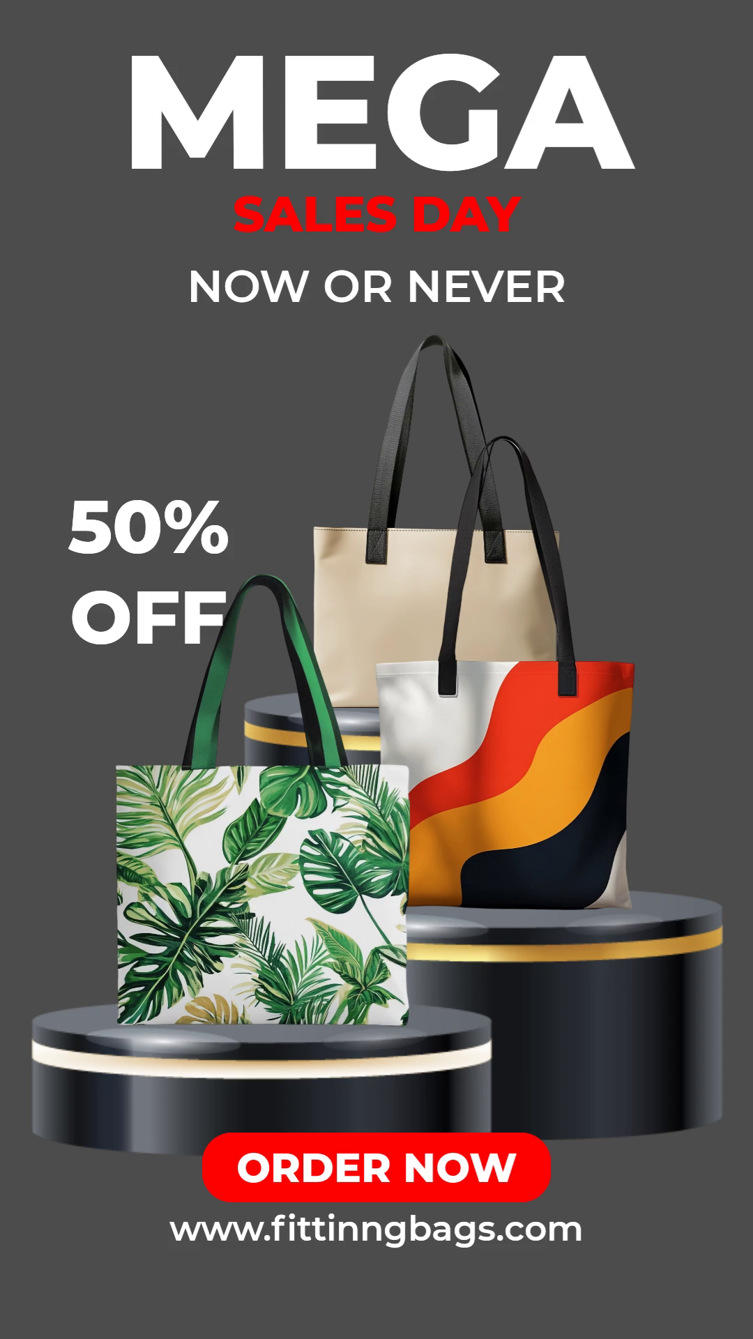 Modern Mega Sale Event Promotion Template thumbnail