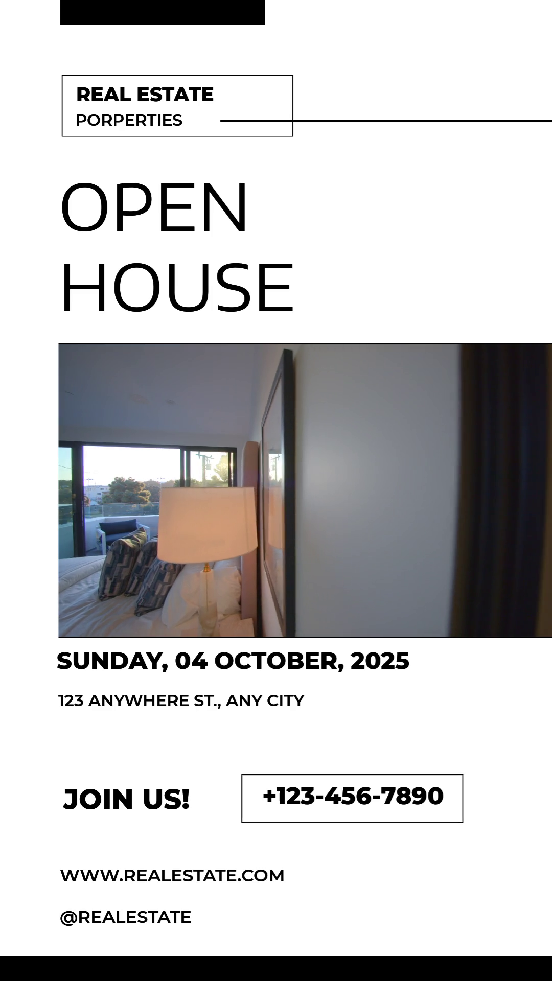 Open House Invitation for Luxury Real Estate thumbnail