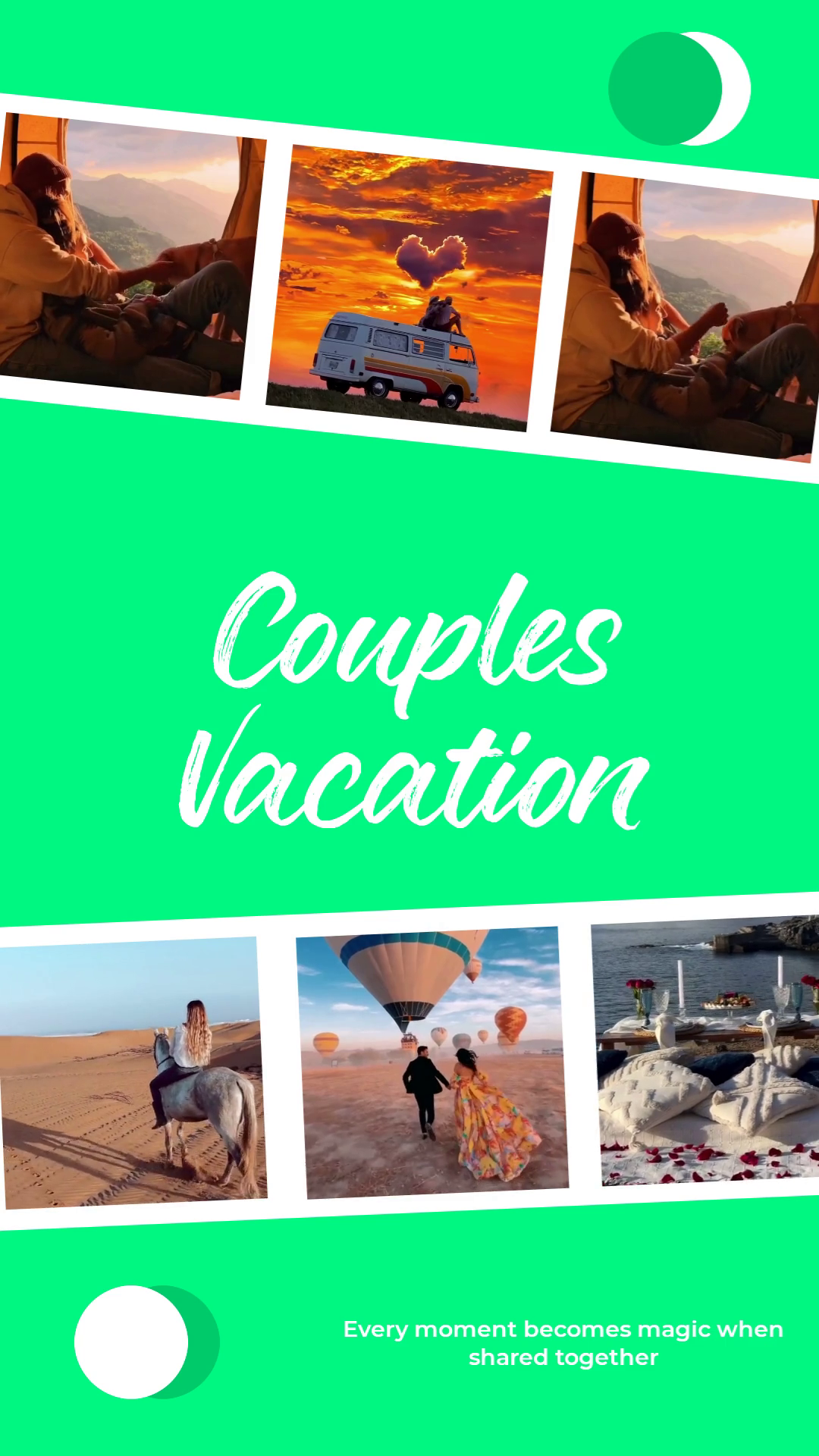  Romantic Escapes Couples Vacation Template thumbnail