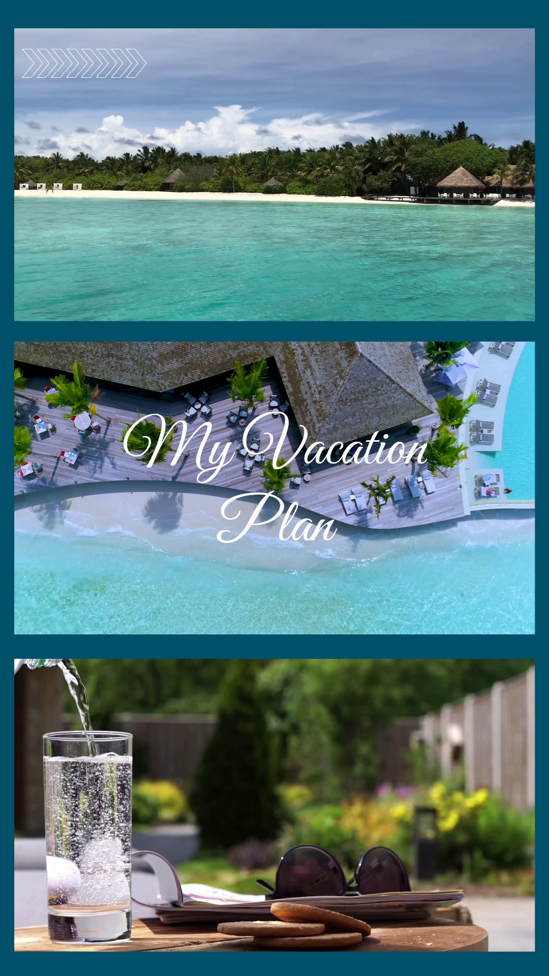 Tropical Escape: Vacation & Travel Offer Template thumbnail