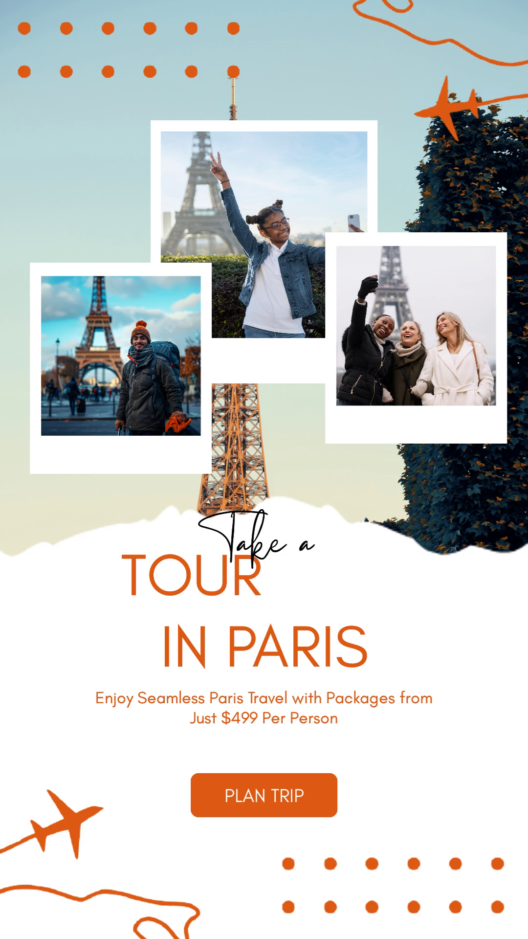 Vacation & Travel Deal Promotional Template thumbnail