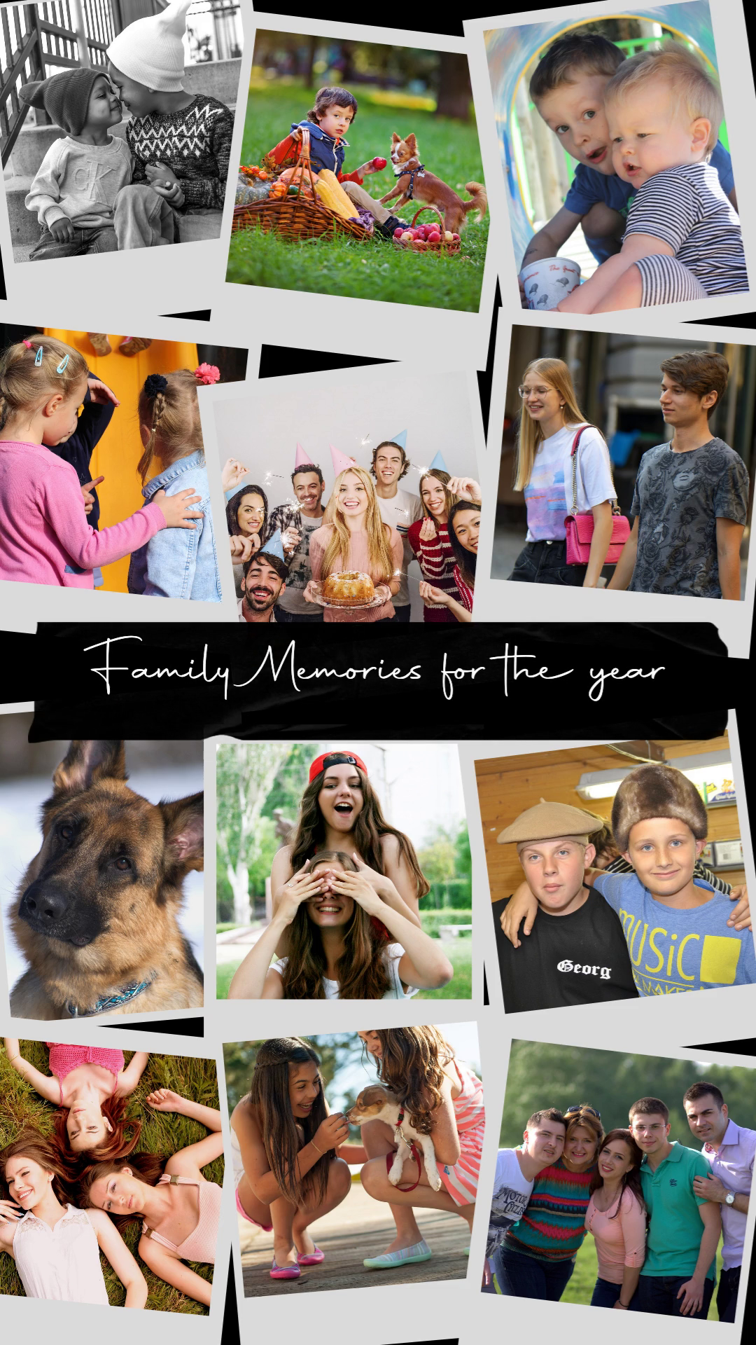 Year in Review Memories Collage thumbnail