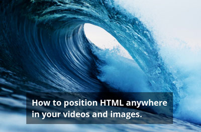Position HTML assets and content with the Edit API