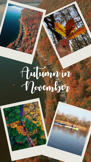 Autumn Holiday Moments & Memories Template