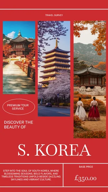 Cultural Journey Travel Promotion Template