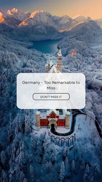 Explore Germany Travel Promotion Template