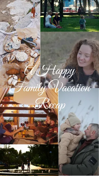  Family Moments Collage Seasonal & Event Promotion Template