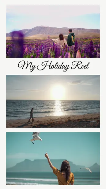 Holiday Promotional Reel Template