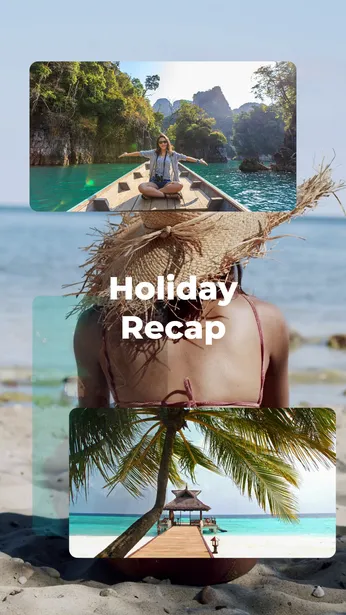 Holiday Recap Promotional Story Template