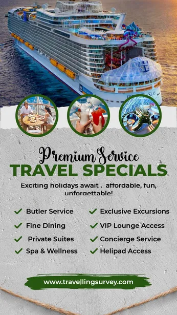 Premium Offer & Travel Specials Promotion Template