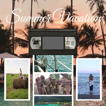 Retro Summer Vacation Promo