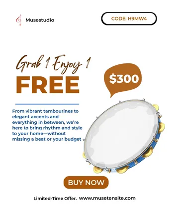 Rhythmic Deal & Special Offer Template