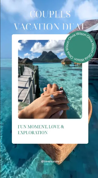 Romantic Getaway & Couples Vacation Deal Template