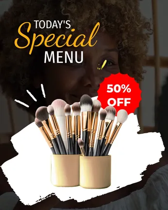 Stylish 'Special Menu' Daily Deal & Sale Template