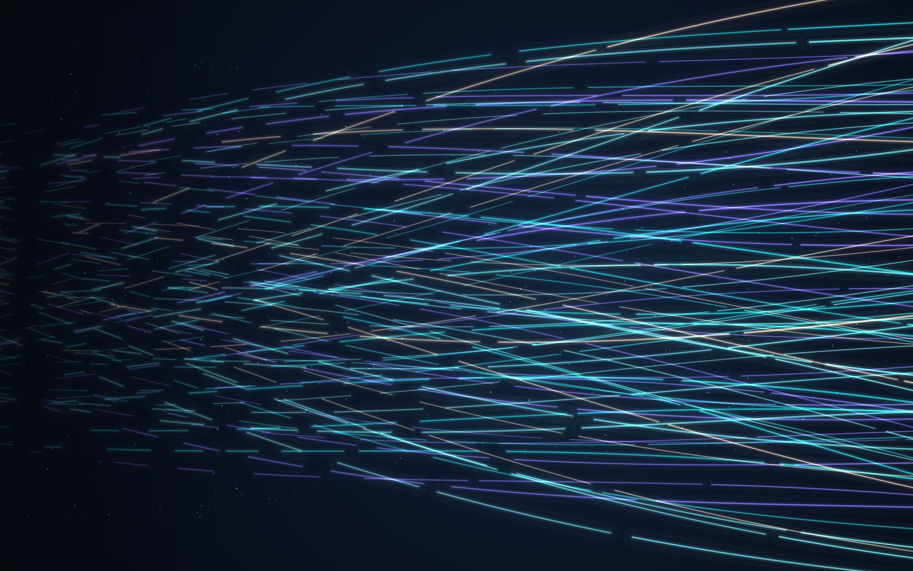 Short video fragments flowing into long continuous streams of light