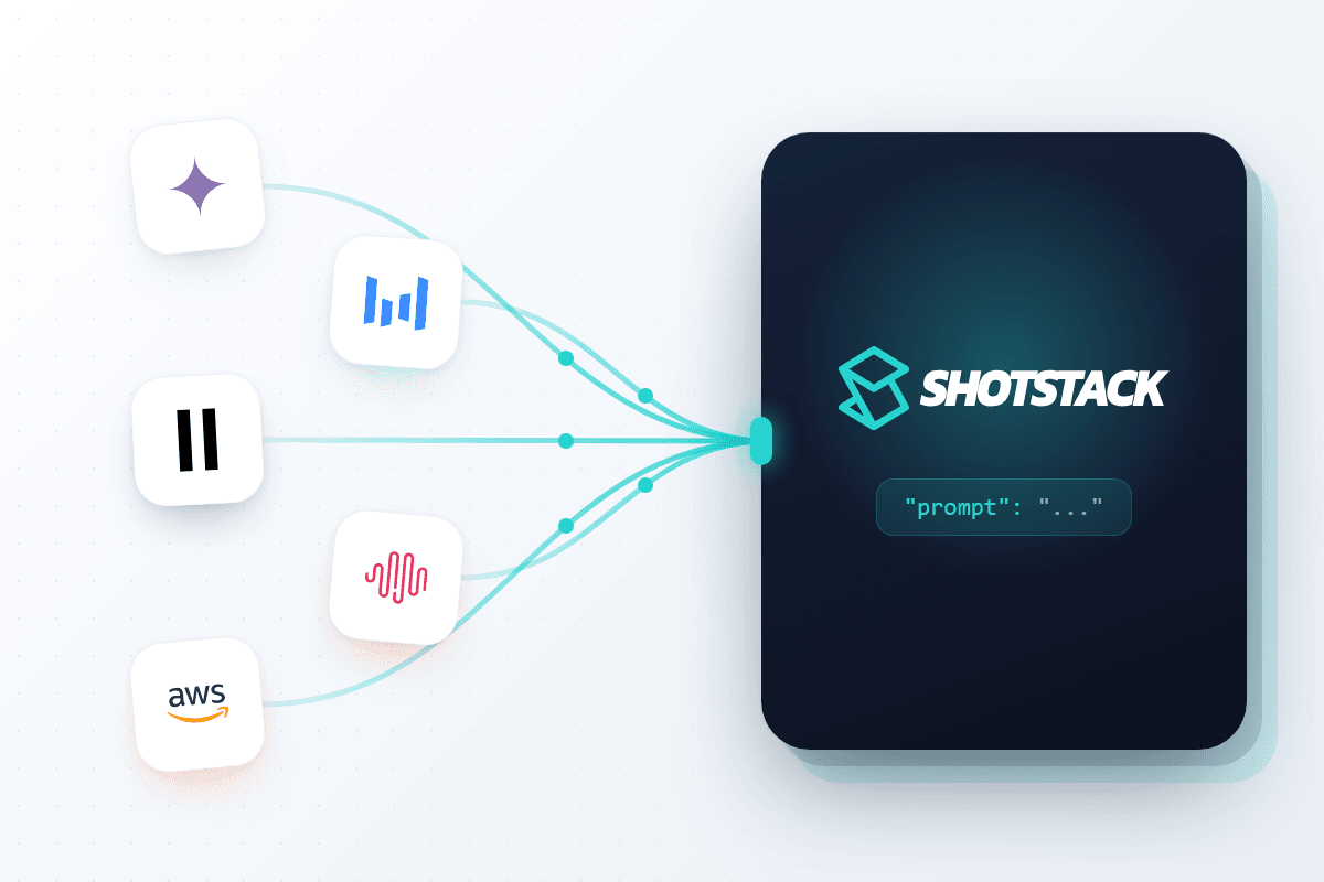 AI video, image, voice and music generation in the Shotstack Edit API
