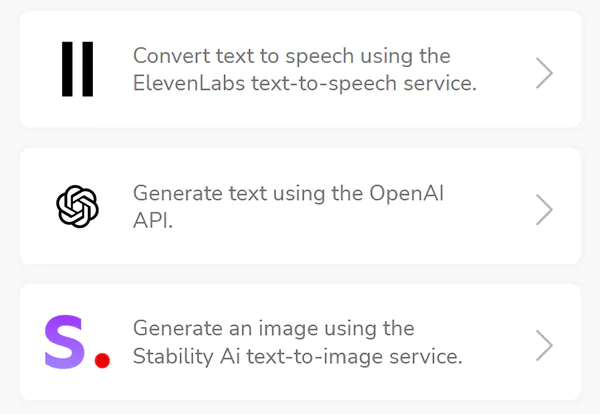 workflows ai modules